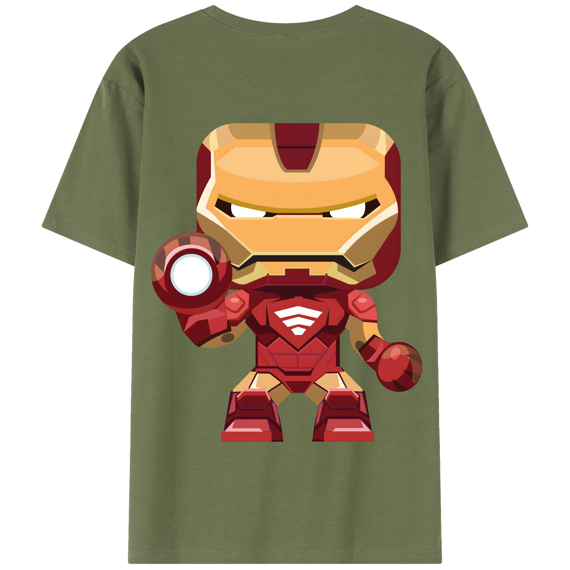 （画像用） アベンジャーズ The Avengers 綿100％半袖Tシャツ（背面プリント）